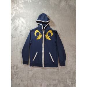 Riot Games League of Legends Hoodie Mens M Blue Demacia Raptors Gamer Sweatshirt